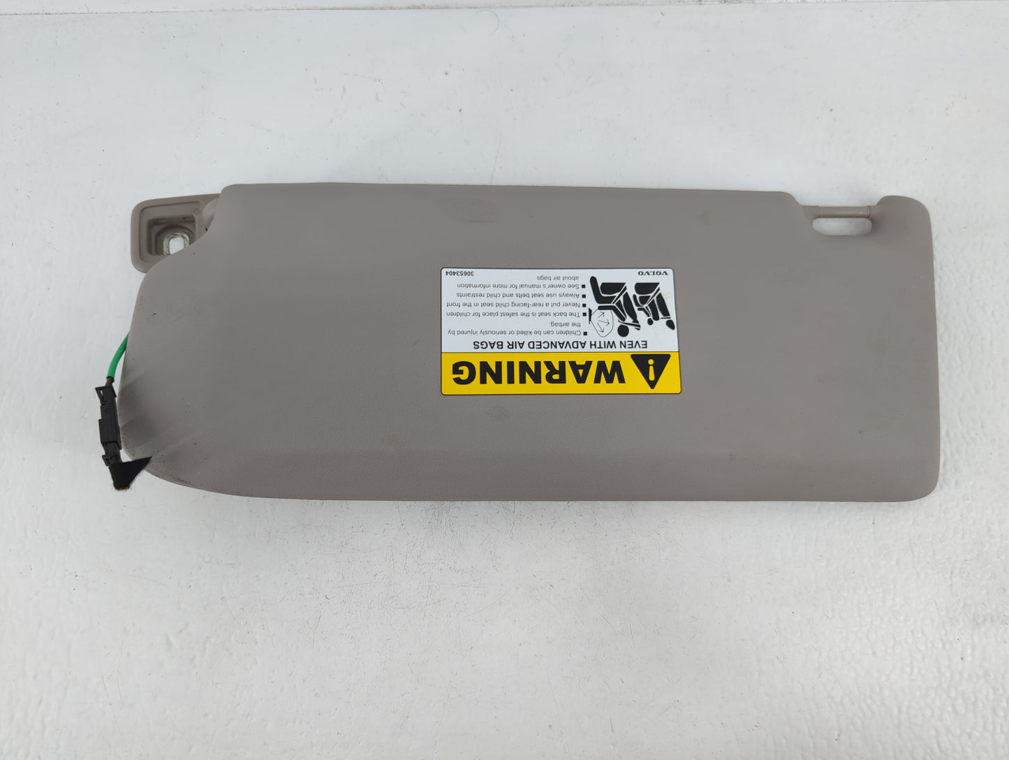 2011 Volvo V40 Sun Visor Shade Replacement Passenger Right Mirror Fits Fits 2007 2008 2009 2010 OEM Used Auto Parts - Oemuse