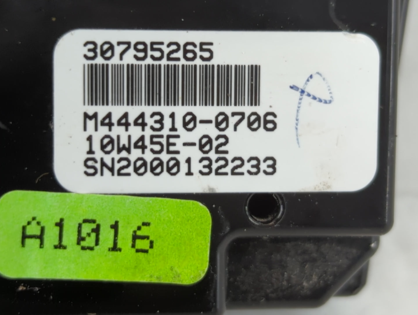 2011 Volvo V60 Climate Control Module Temperature AC/Heater Replacement P/N:M444310-0706 30795265 Fits OEM Used Auto Parts -