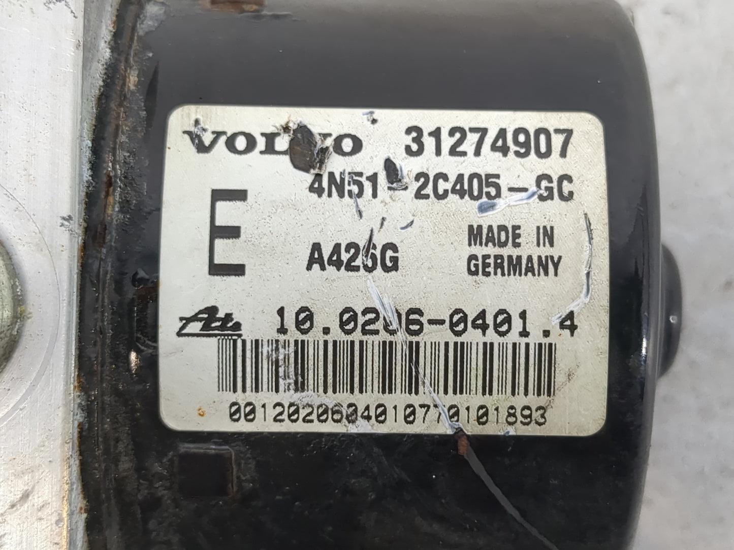 2009-2010 Volvo V70 ABS Pump Control Module Replacement P/N:31274907 Fits Fits 2007 2008 2009 2010 2011 2012 2013 OEM Used A