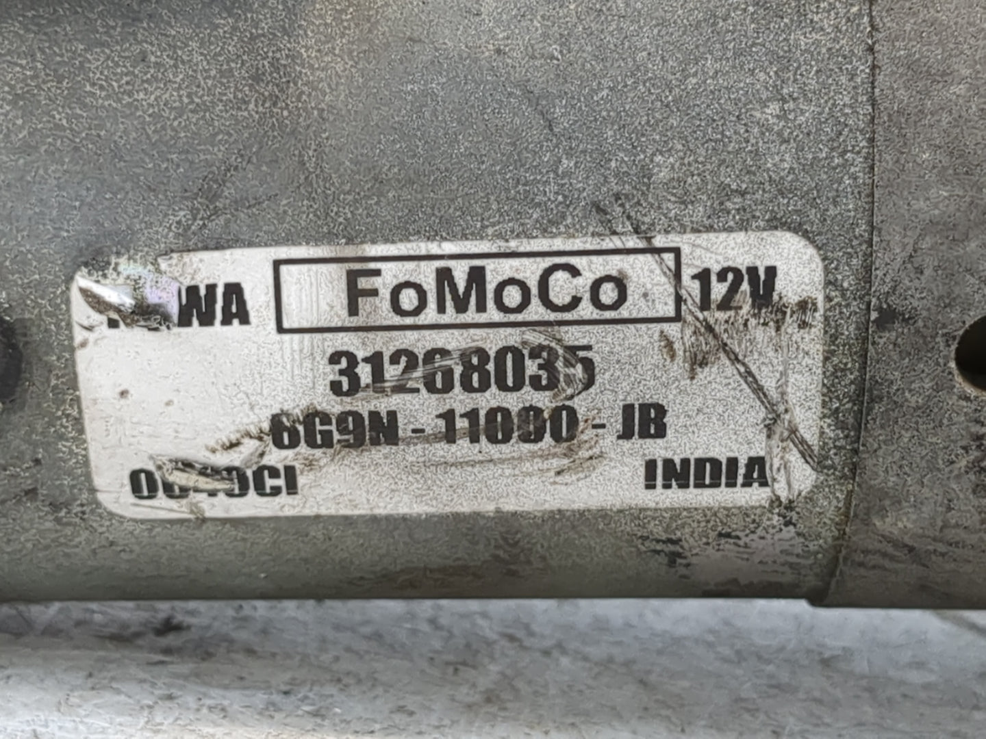 2007-2010 Volvo V70 Car Starter Motor Solenoid OEM P/N:6G9N-11000-JB Fits OEM Used Auto Parts - Oemusedautoparts1.com