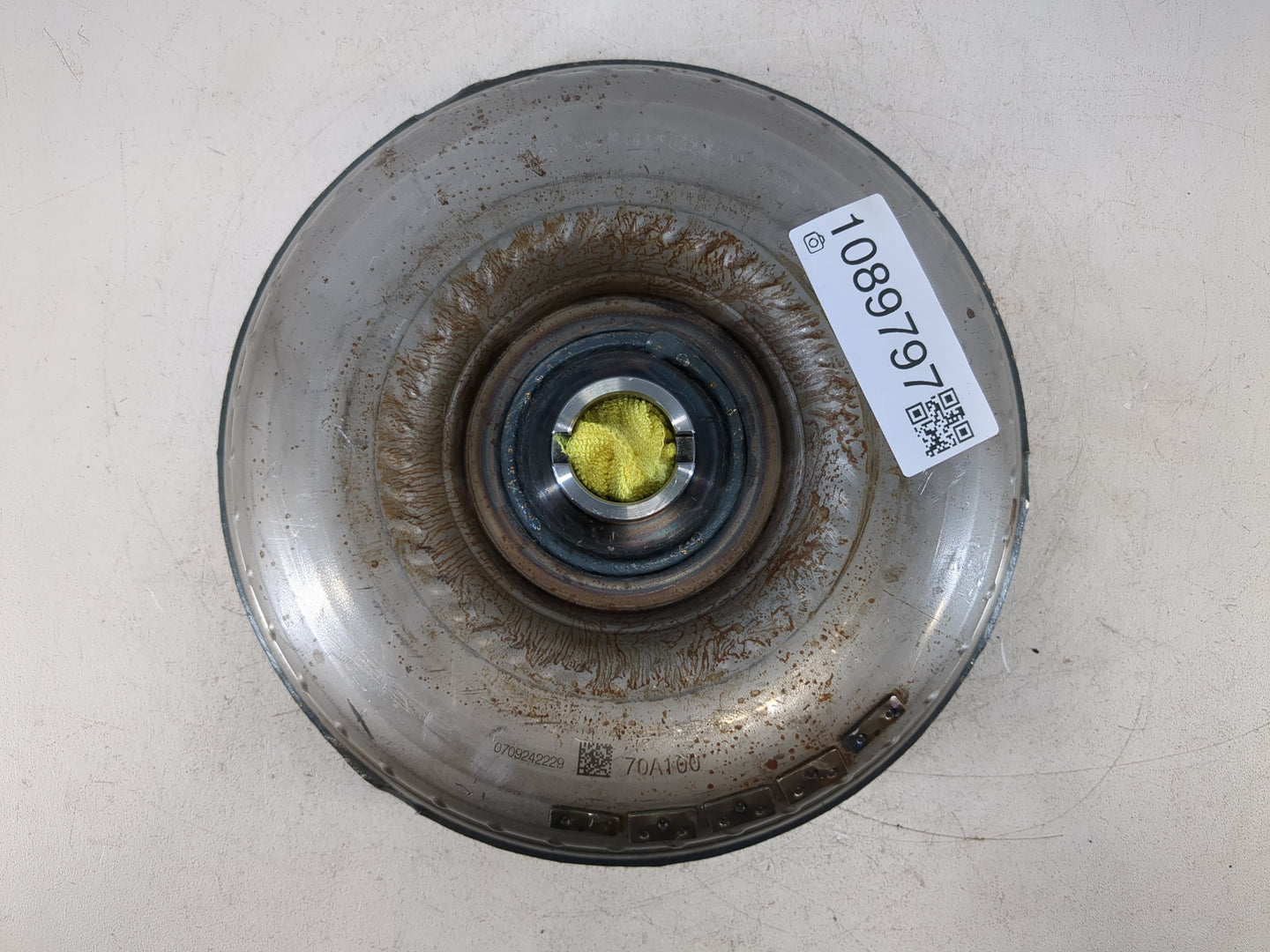 2011 Volvo Xc60 Torque Converter Automatic Transmission OEM P/N:70A100 0709242229 Fits OEM Used Auto Parts - Oemusedautopart