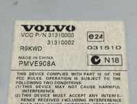 2011 Volvo Xc90 Radio Speaker Amplifier 31310002|31310000 - Oemusedautoparts1.com