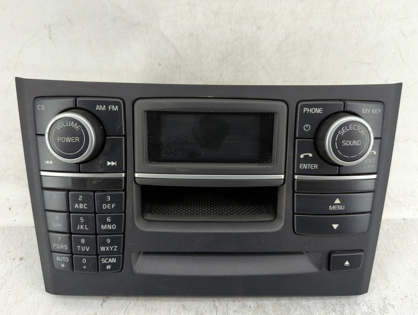 2007-2012 Volvo Xc90 Radio AM FM Cd Player Receiver Replacement P/N:30797972 Fits Fits 2007 2008 2009 2010 2011 2012 OEM Use