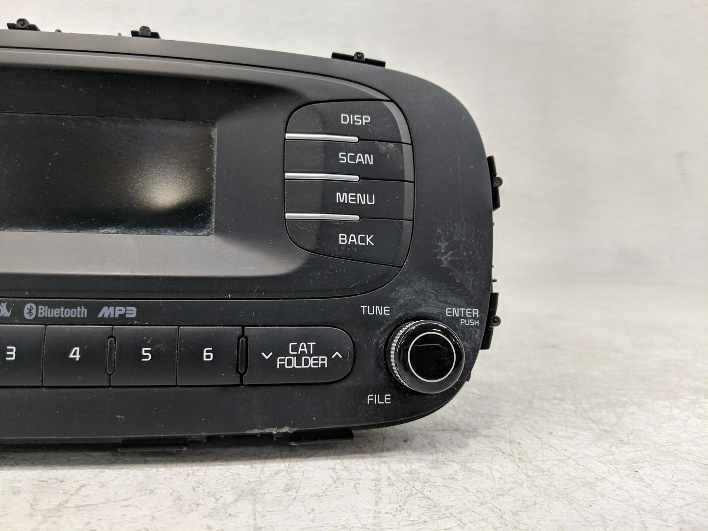 2014-2016 Kia Soul Radio AM FM Cd Player Receiver Replacement P/N:96170-B2090CA Fits Fits 2014 2015 2016 OEM Used Auto Parts