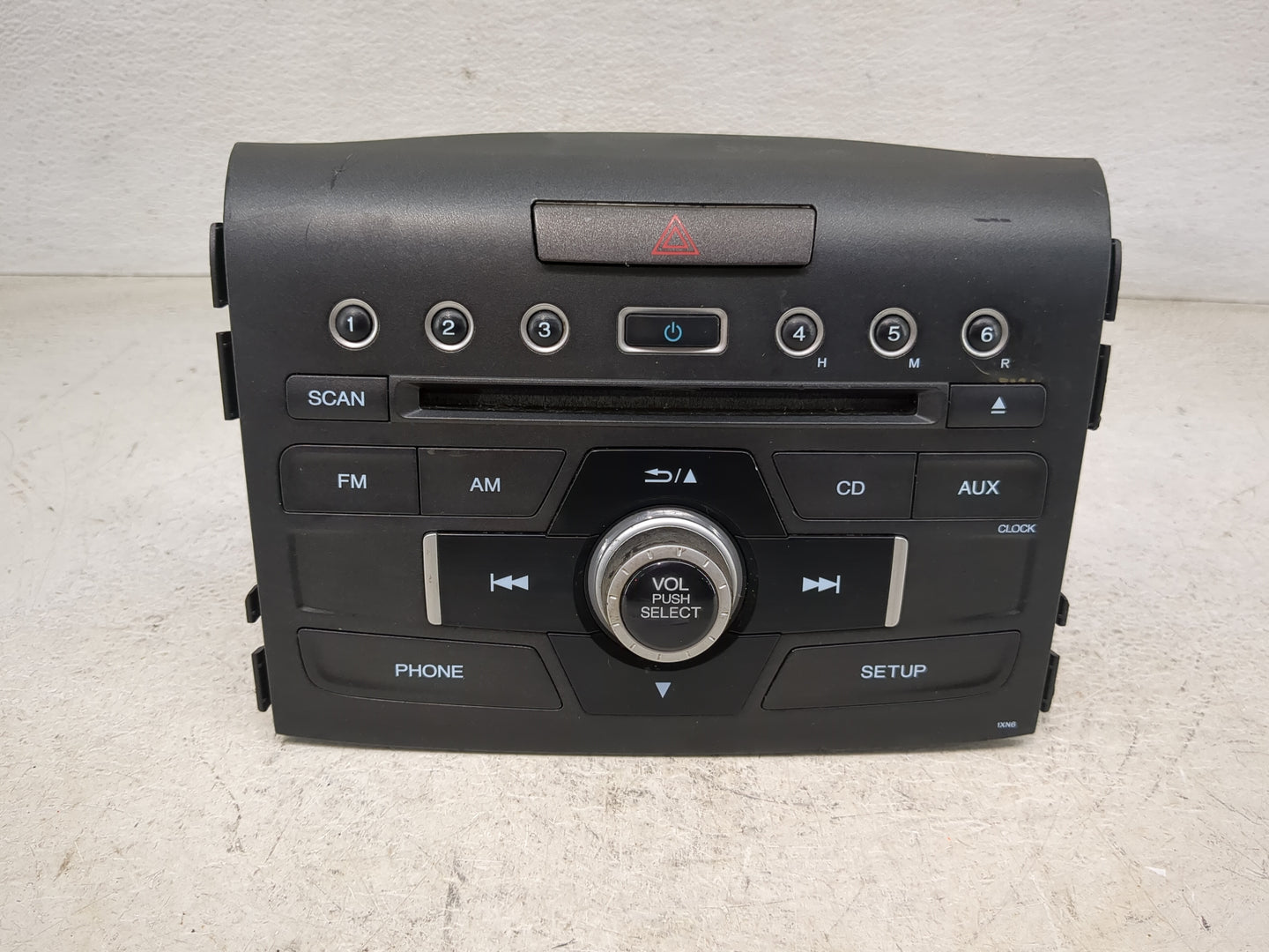 2012 Cr-V Radio AM FM Cd Player Receiver Replacement Fits Fits 2013 2014 OEM Used Auto Parts - Oemusedautoparts1.com