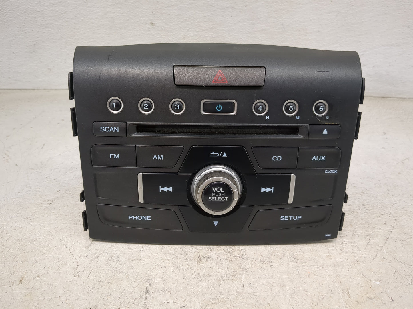 2012 Cr-V Radio AM FM Cd Player Receiver Replacement Fits Fits 2013 2014 OEM Used Auto Parts - Oemusedautoparts1.com
