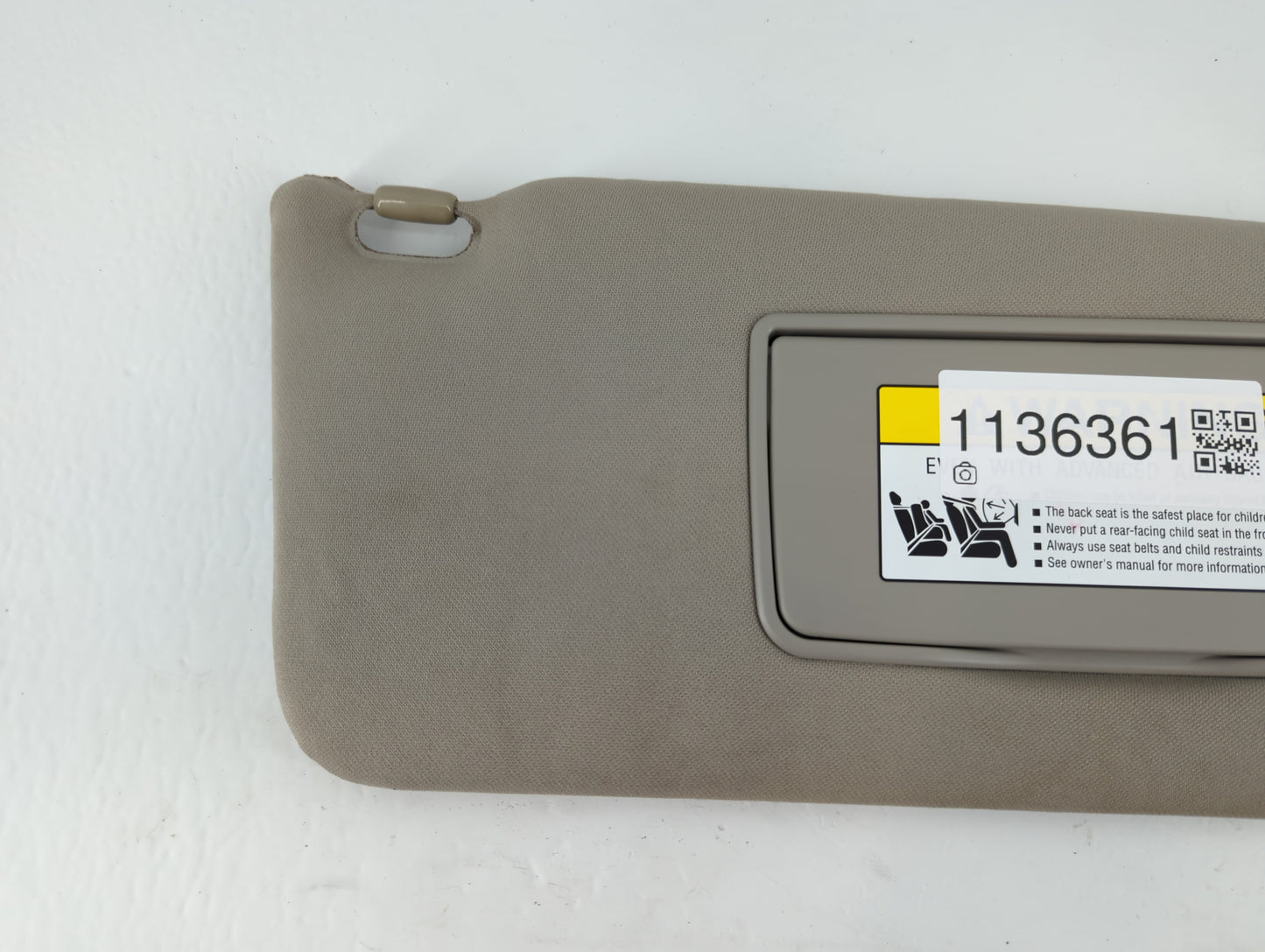 2007-2013 Acura Mdx Sun Visor Shade Replacement Passenger Right Mirror Fits Fits 2007 2008 2009 2010 2011 2012 2013 OEM Used