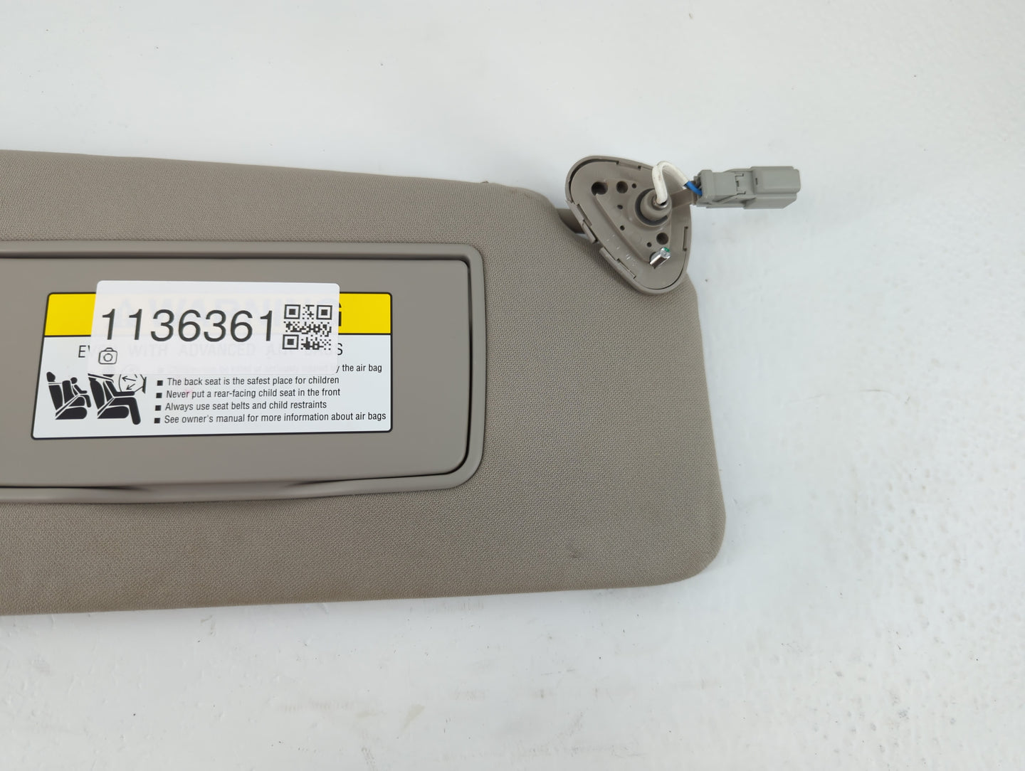 2007-2013 Acura Mdx Sun Visor Shade Replacement Passenger Right Mirror Fits Fits 2007 2008 2009 2010 2011 2012 2013 OEM Used