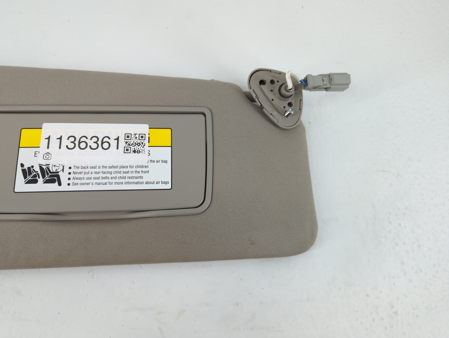 2007-2013 Acura Mdx Sun Visor Shade Replacement Passenger Right Mirror Fits Fits 2007 2008 2009 2010 2011 2012 2013 OEM Used