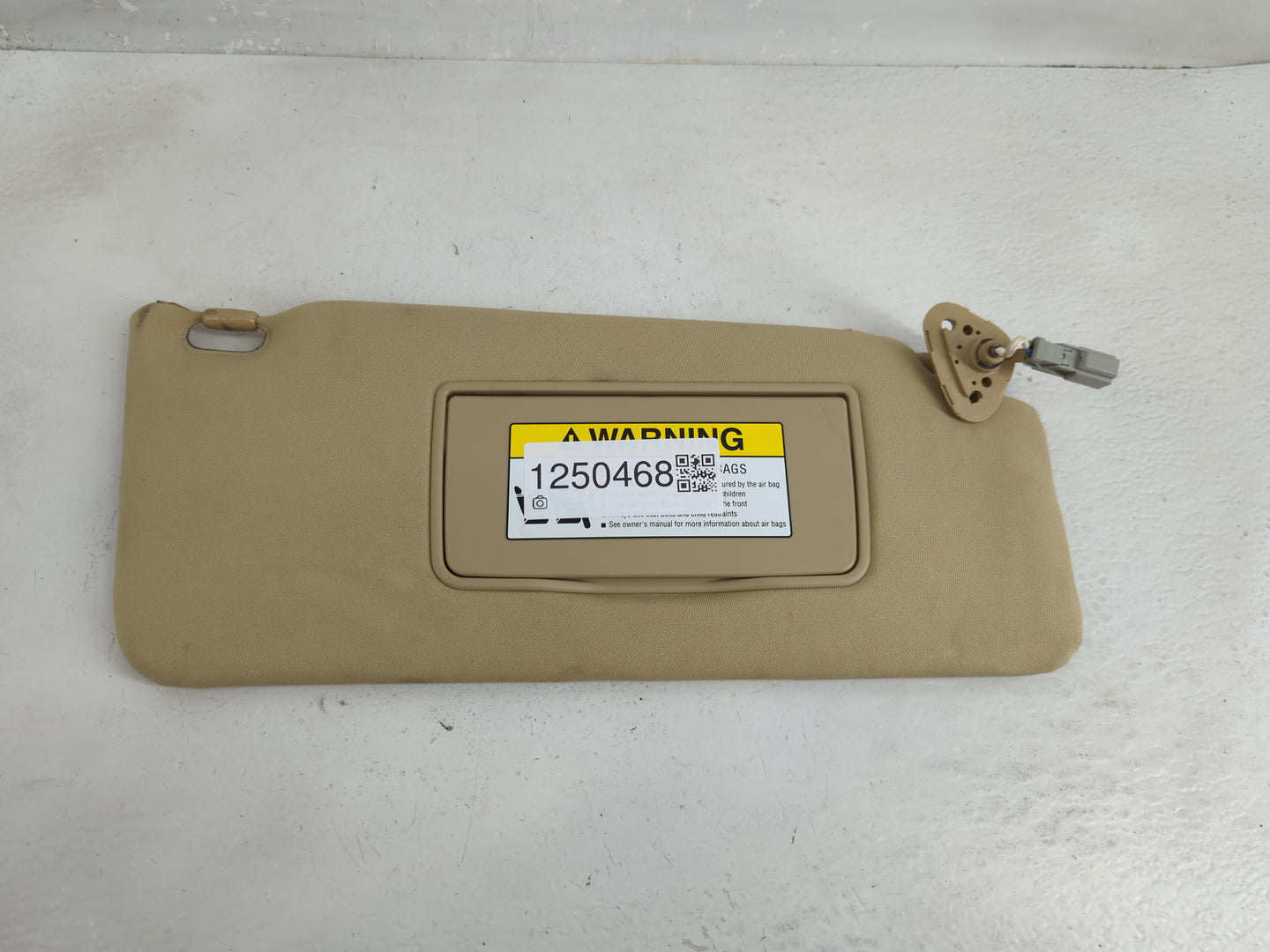 2007-2013 Acura Mdx Sun Visor Shade Replacement Passenger Right Mirror Fits Fits 2007 2008 2009 2010 2011 2012 2013 OEM Used