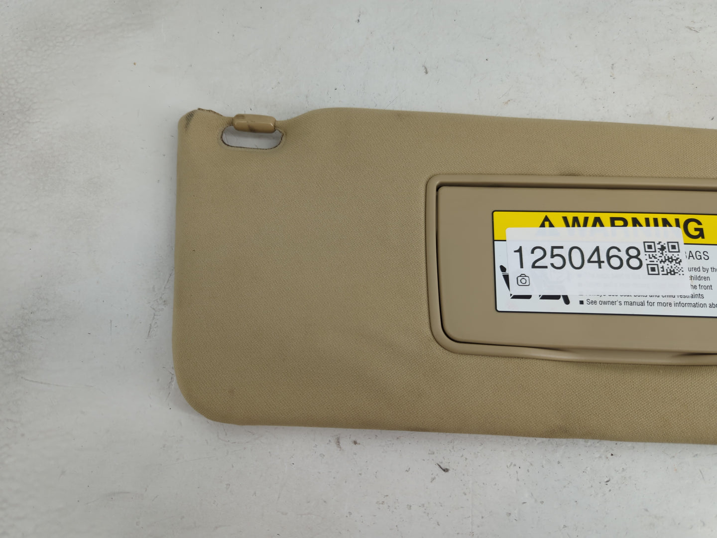 2007-2013 Acura Mdx Sun Visor Shade Replacement Passenger Right Mirror Fits Fits 2007 2008 2009 2010 2011 2012 2013 OEM Used