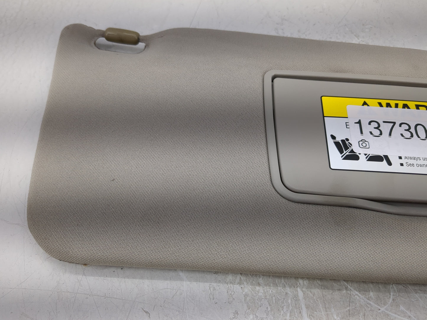 2007-2013 Acura Mdx Sun Visor Shade Replacement Passenger Right Mirror Fits Fits 2007 2008 2009 2010 2011 2012 2013 OEM Used