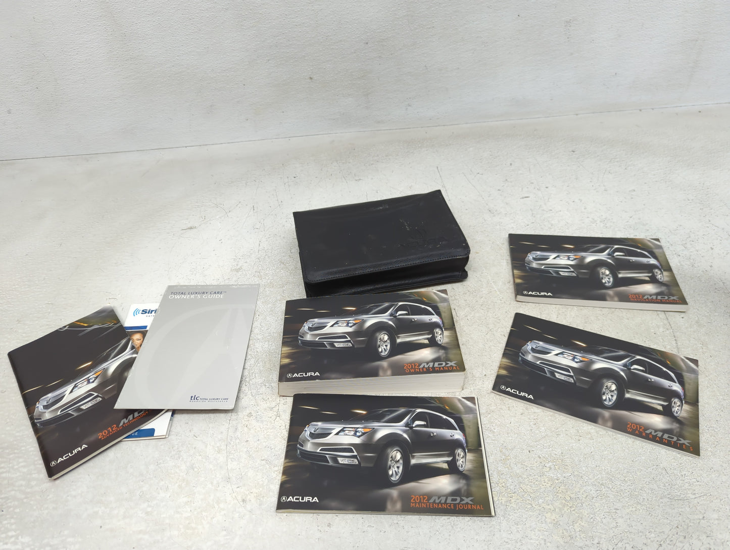 2012 Acura Mdx Owners Manual Book Guide OEM Used Auto Parts - Oemusedautoparts1.com