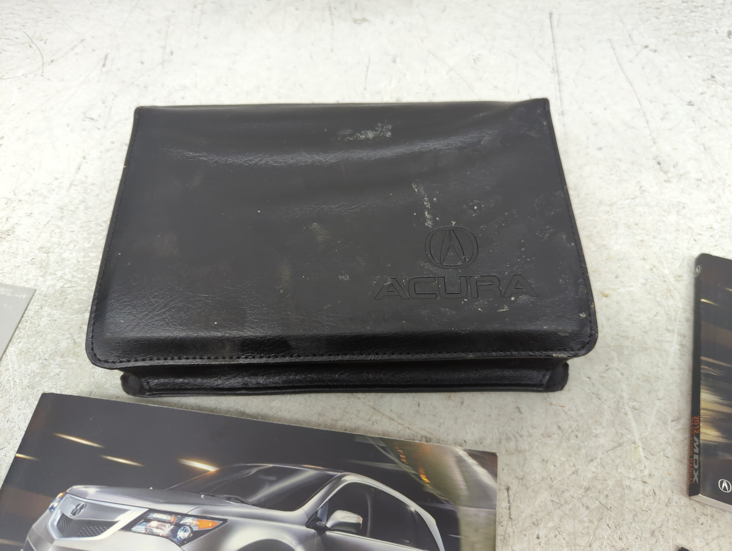 2012 Acura Mdx Owners Manual Book Guide OEM Used Auto Parts - Oemusedautoparts1.com