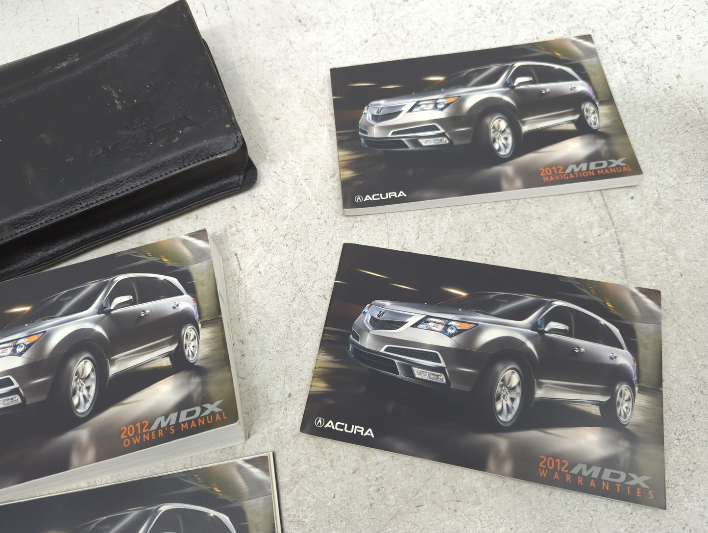 2012 Acura Mdx Owners Manual Book Guide OEM Used Auto Parts - Oemusedautoparts1.com