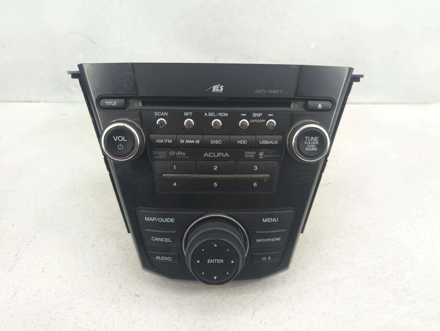 2010-2013 Acura Mdx Radio AM FM Cd Player Receiver Replacement P/N:39101-STX-A630-M1 Fits Fits 2010 2011 2012 2013 OEM Used 