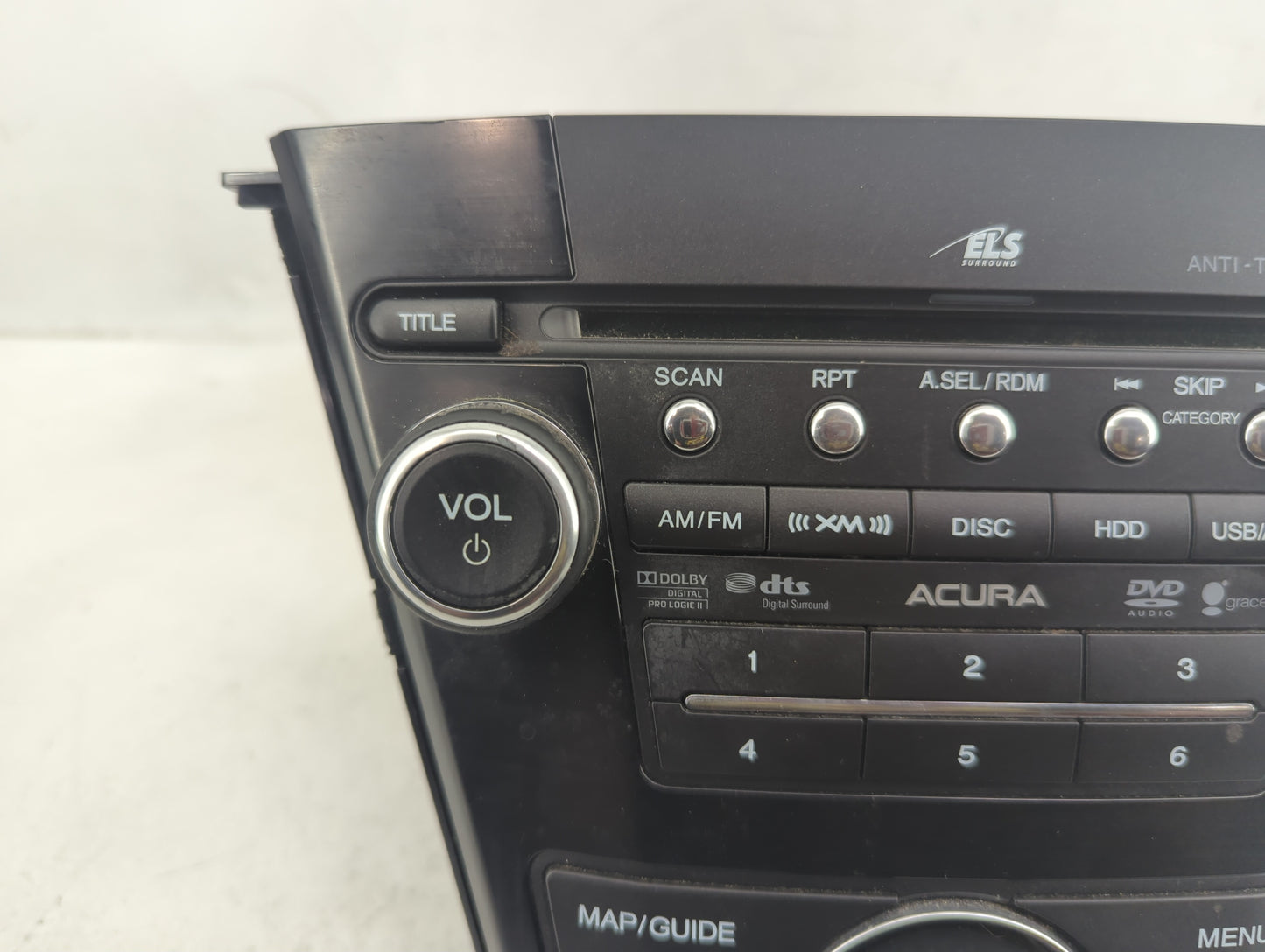 2010-2013 Acura Mdx Radio AM FM Cd Player Receiver Replacement P/N:39101-STX-A630-M1 Fits Fits 2010 2011 2012 2013 OEM Used 