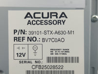2010-2013 Acura Mdx Radio AM FM Cd Player Receiver Replacement P/N:39101-STX-A630-M1 Fits Fits 2010 2011 2012 2013 OEM Used 