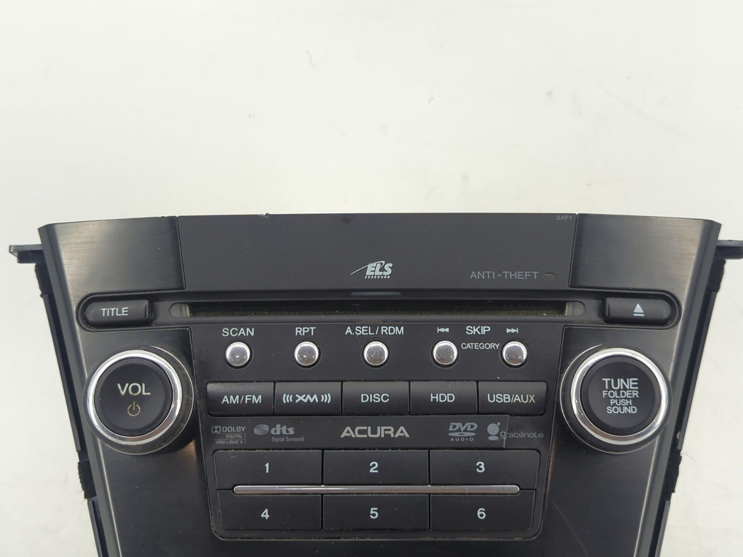 2010-2013 Acura Mdx Radio AM FM Cd Player Receiver Replacement P/N:39101-STX-A630-M1 Fits Fits 2010 2011 2012 2013 OEM Used 