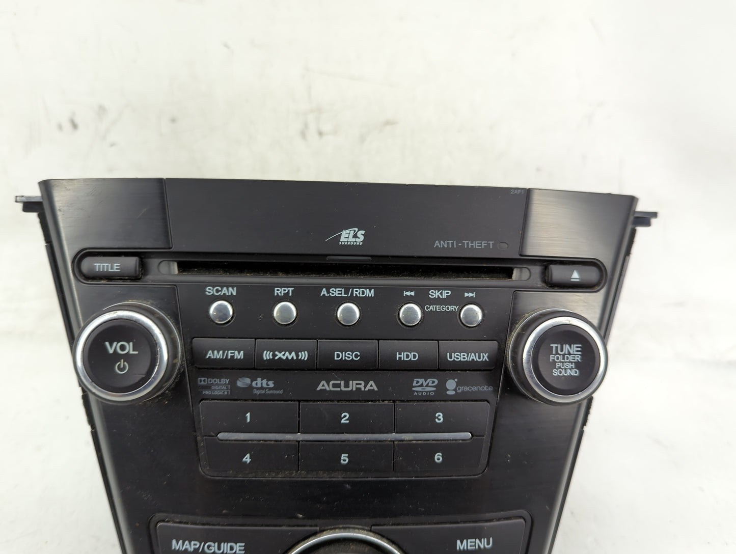 2010-2013 Acura Mdx Radio AM FM Cd Player Receiver Replacement P/N:39101-STX-A630-M1 Fits Fits 2010 2011 2012 2013 OEM Used 