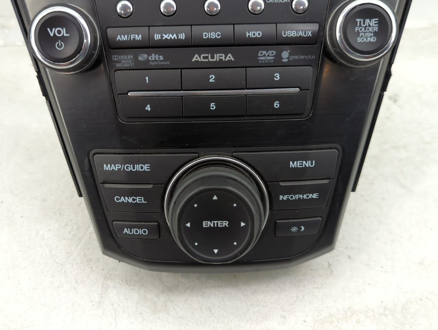 2010-2013 Acura Mdx Radio AM FM Cd Player Receiver Replacement P/N:39101-STX-A630-M1 BV7C0AO Fits Fits 2010 2011 2012 2013 O