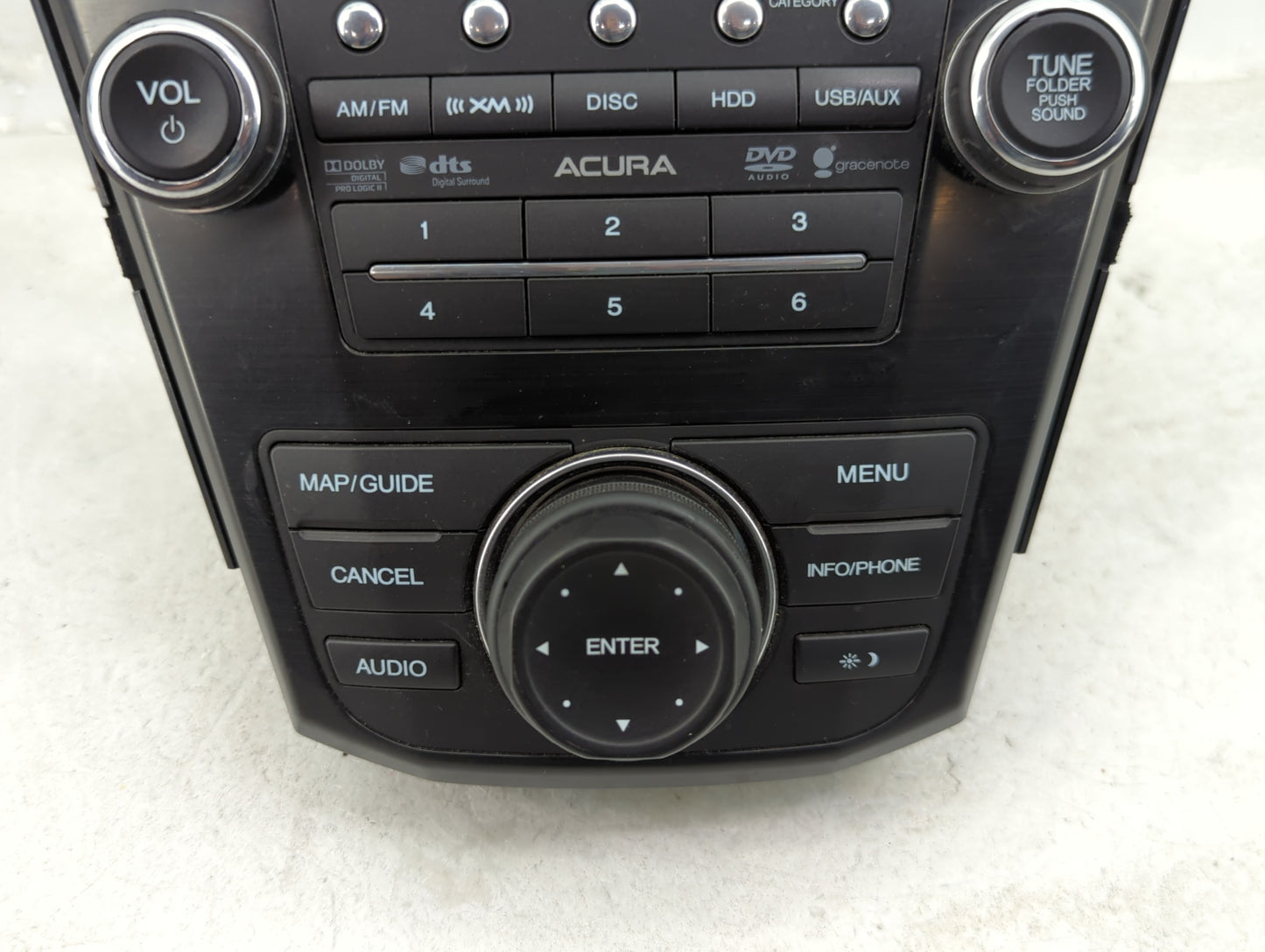 2010-2013 Acura Mdx Radio AM FM Cd Player Receiver Replacement P/N:39101-STX-A630-M1 BV7C0AO Fits Fits 2010 2011 2012 2013 O