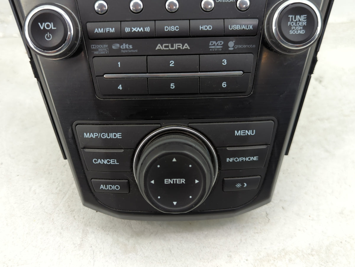 2010-2013 Acura Mdx Radio AM FM Cd Player Receiver Replacement P/N:39101-STX-A630-M1 BV7C0AO Fits Fits 2010 2011 2012 2013 O
