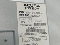 2010-2013 Acura Mdx Radio AM FM Cd Player Receiver Replacement P/N:39101-STX-A630-M1 BV7C0AO Fits Fits 2010 2011 2012 2013 O