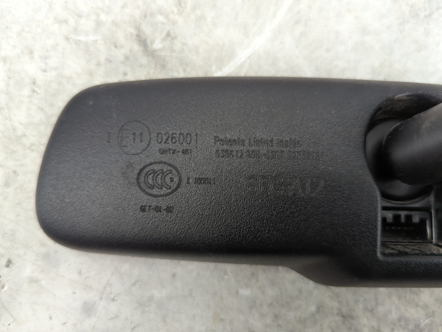 2012 Acura Mdx Interior Rear View Mirror Replacement OEM P/N:026001 GNTX-461 Fits OEM Used Auto Parts - Oemusedautoparts1.co