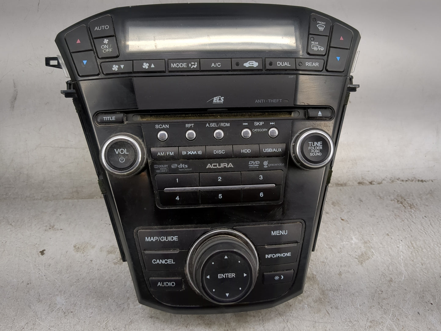 2010-2013 Acura Mdx Radio Control Panel - Oemusedautoparts1.com