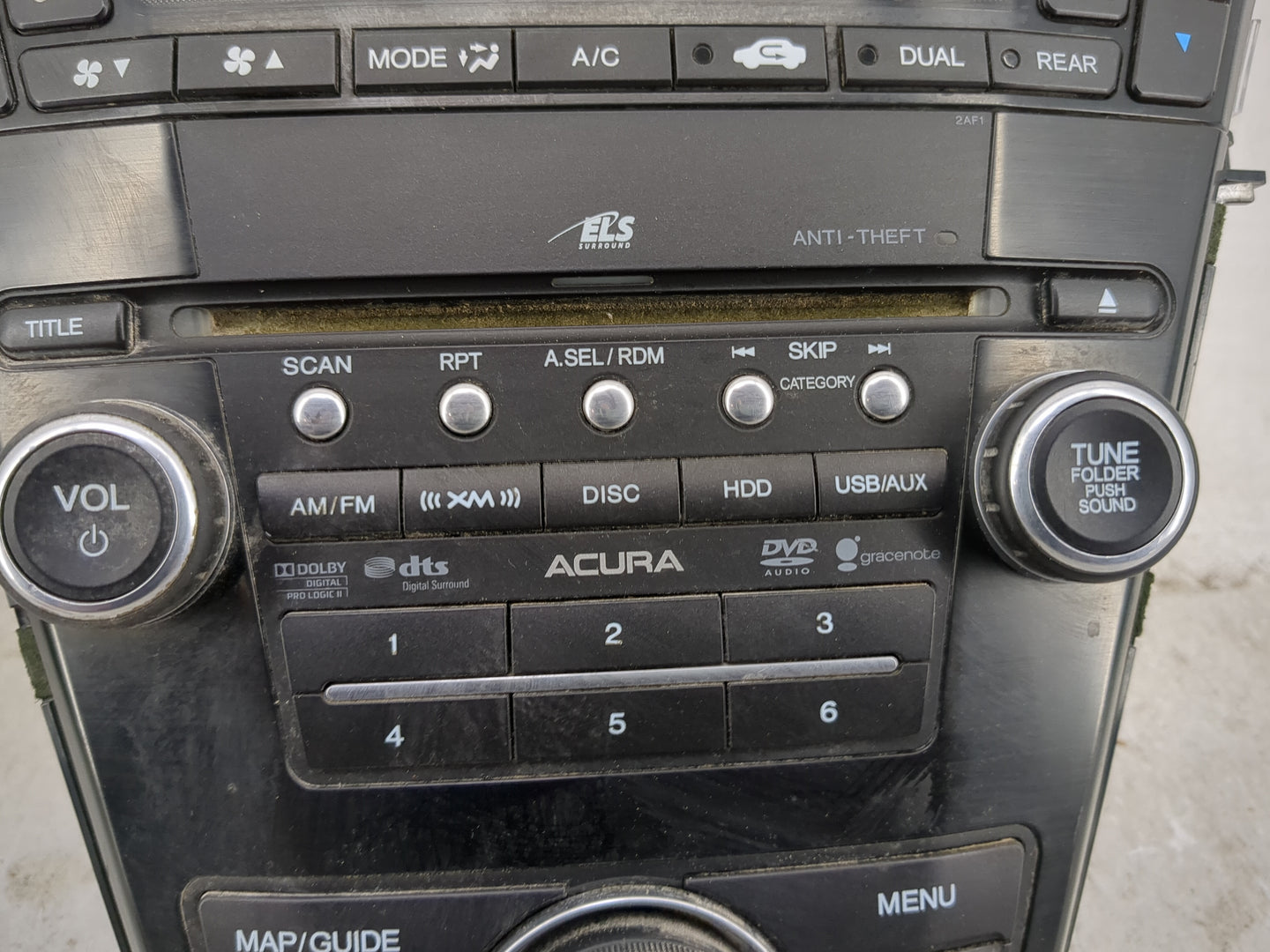 2010-2013 Acura Mdx Radio Control Panel - Oemusedautoparts1.com
