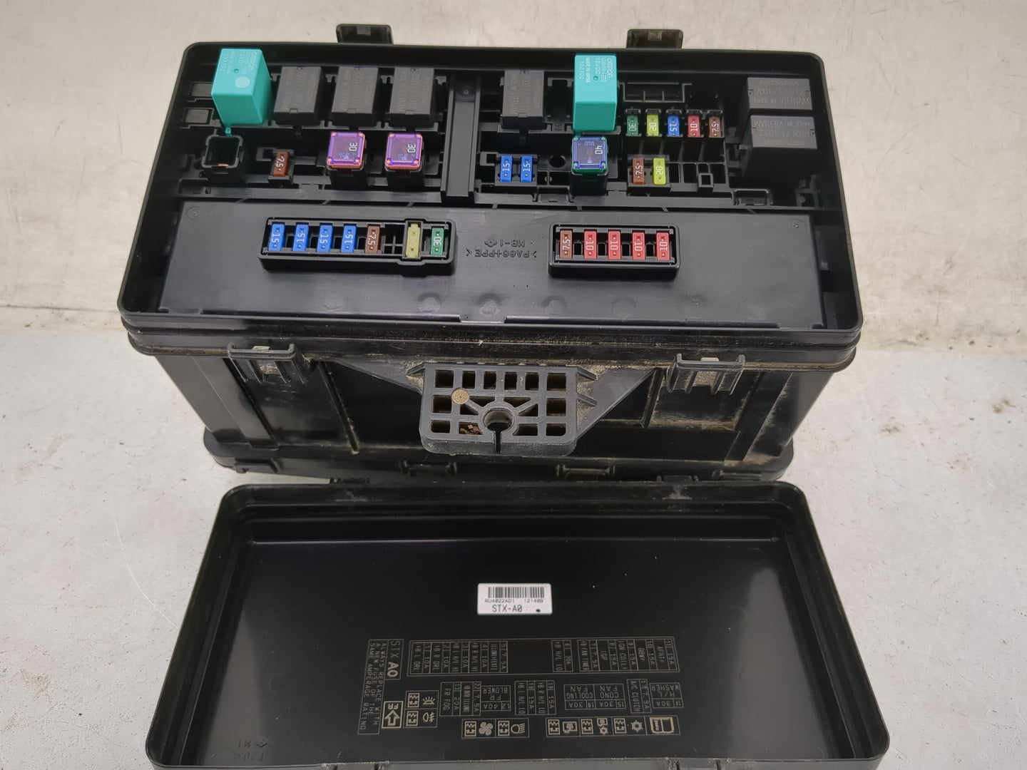 2007-2013 Acura Mdx Fusebox Fuse Box Panel Relay Module P/N:RU4022AD1 Fits Fits 2007 2008 2009 2010 2011 2012 2013 OEM Used 