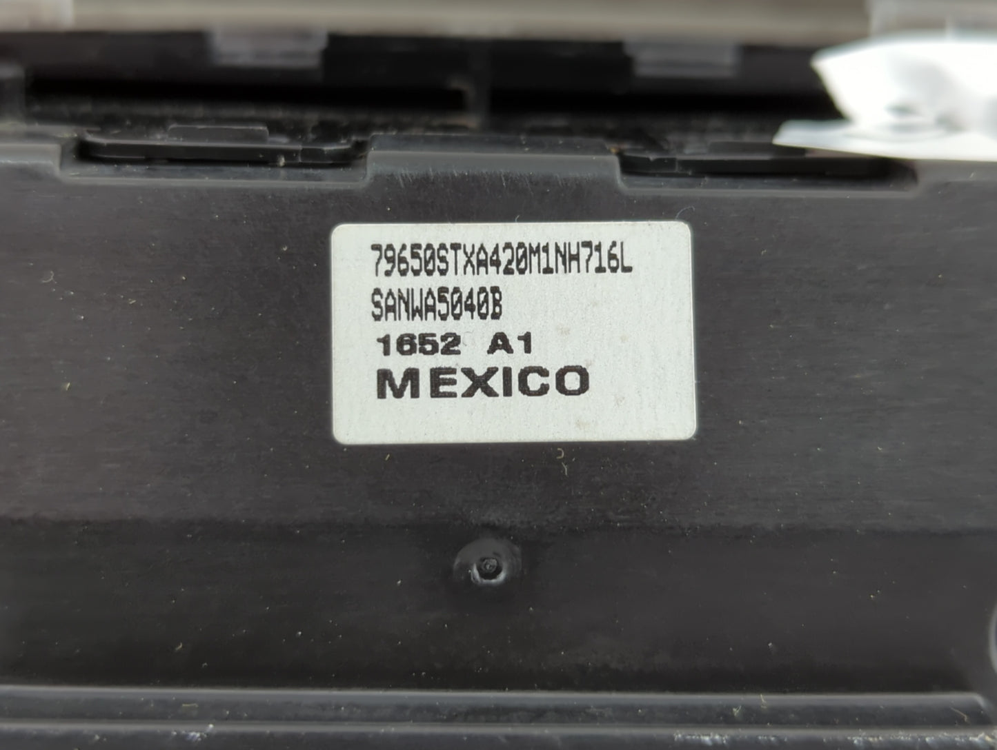 2010-2013 Acura Mdx Climate Control Module Temperature AC/Heater Replacement P/N:79650-STX-A420 Fits Fits 2010 2011 2012 201