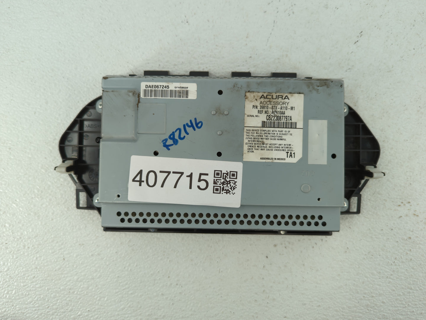 2010-2013 Acura Mdx Information Display Screen - Oemusedautoparts1.com
