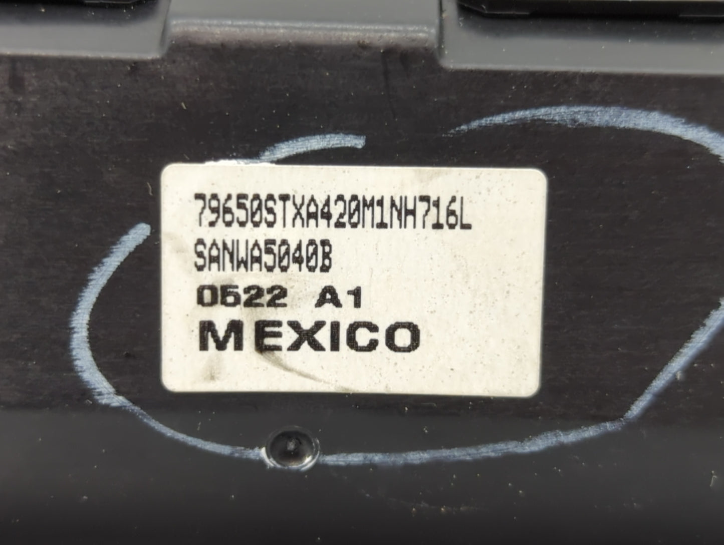2010-2013 Acura Mdx Climate Control Module Temperature AC/Heater Replacement P/N:79650STXA920M1 79650-STX-A420 Fits OEM Used