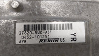 2012 Acura Rdx PCM Engine Control Computer ECU ECM PCU OEM P/N:37820-RWC-A81 Fits OEM Used Auto Parts - Oemusedautoparts1.co