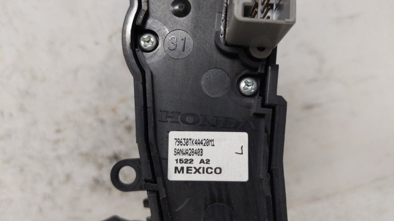 2009-2014 Acura Tl Climate Control Module Temperature AC/Heater Replacement P/N:79630TK4 A410M1 79630TK4A420M1 Fits OEM Used