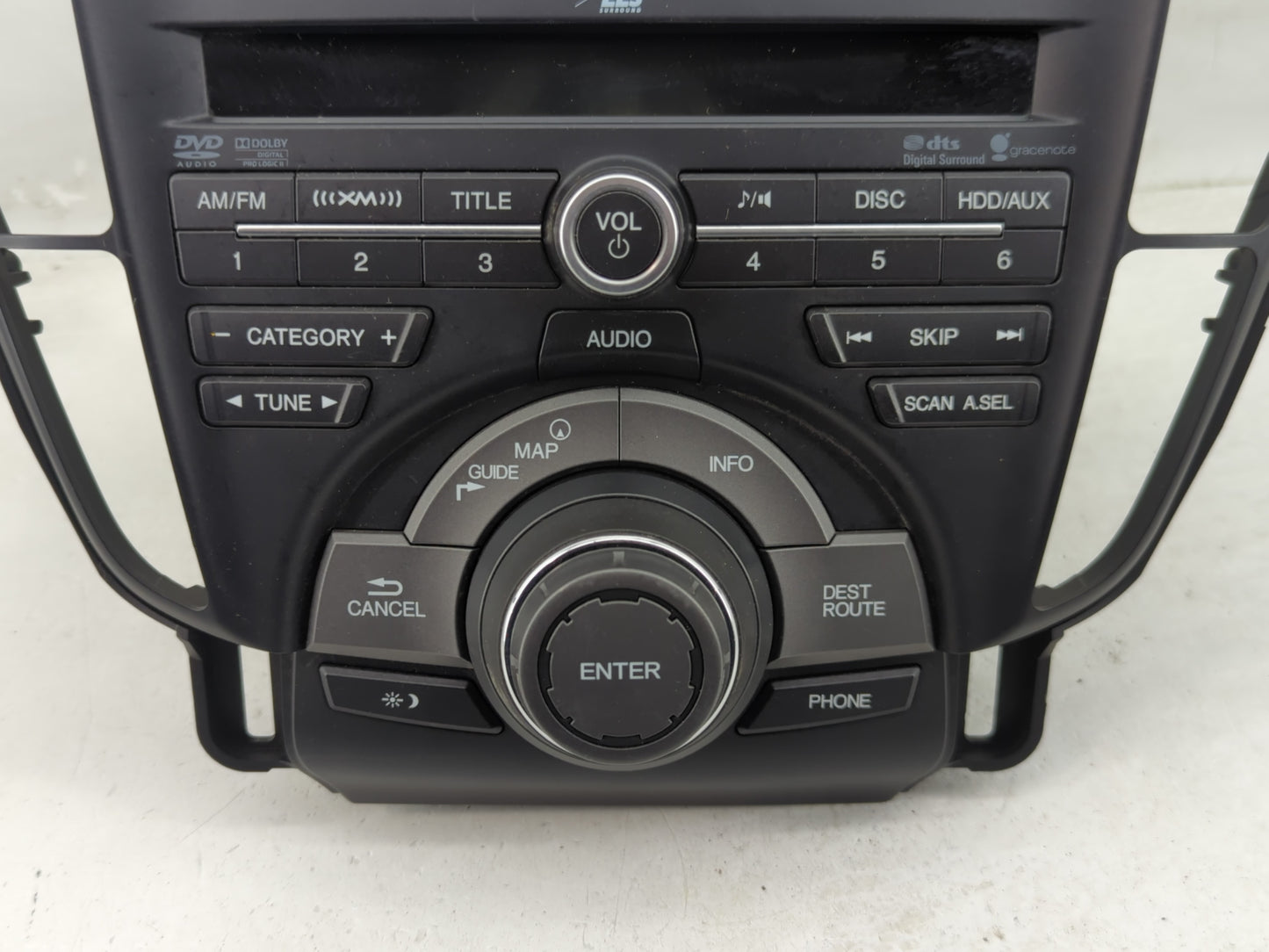 2012-2012 Acura Tl Radio Control Panel - Oemusedautoparts1.com