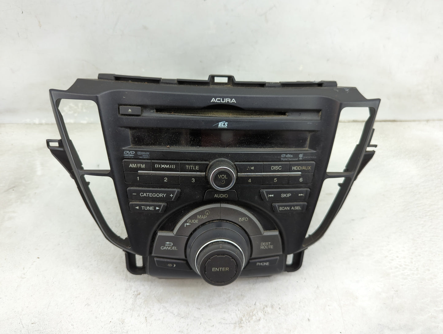 2009-2014 Acura Tl Radio AM FM Cd Player Receiver Replacement P/N:39100-TK4-A310 Fits Fits 2009 2010 2011 2012 2013 2014 OEM