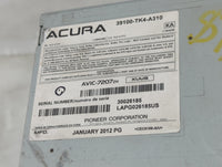 2009-2014 Acura Tl Radio AM FM Cd Player Receiver Replacement P/N:39100-TK4-A310 Fits Fits 2009 2010 2011 2012 2013 2014 OEM