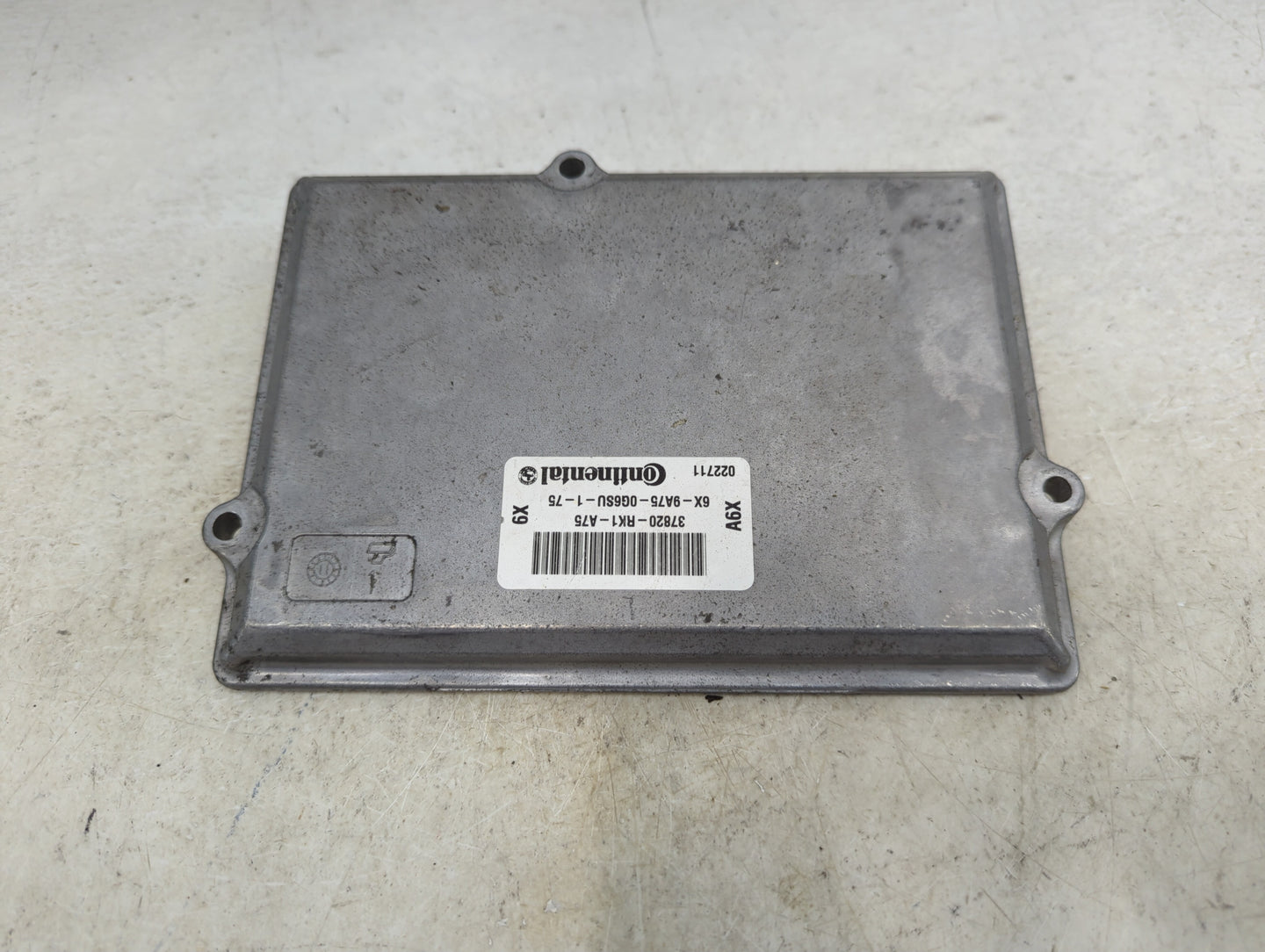 2012 Acura Tl PCM Engine Control Computer ECU ECM PCU OEM P/N:37820-RK1-A75 6X-9A75-0G6SU-1-75 Fits OEM Used Auto Parts - Oe