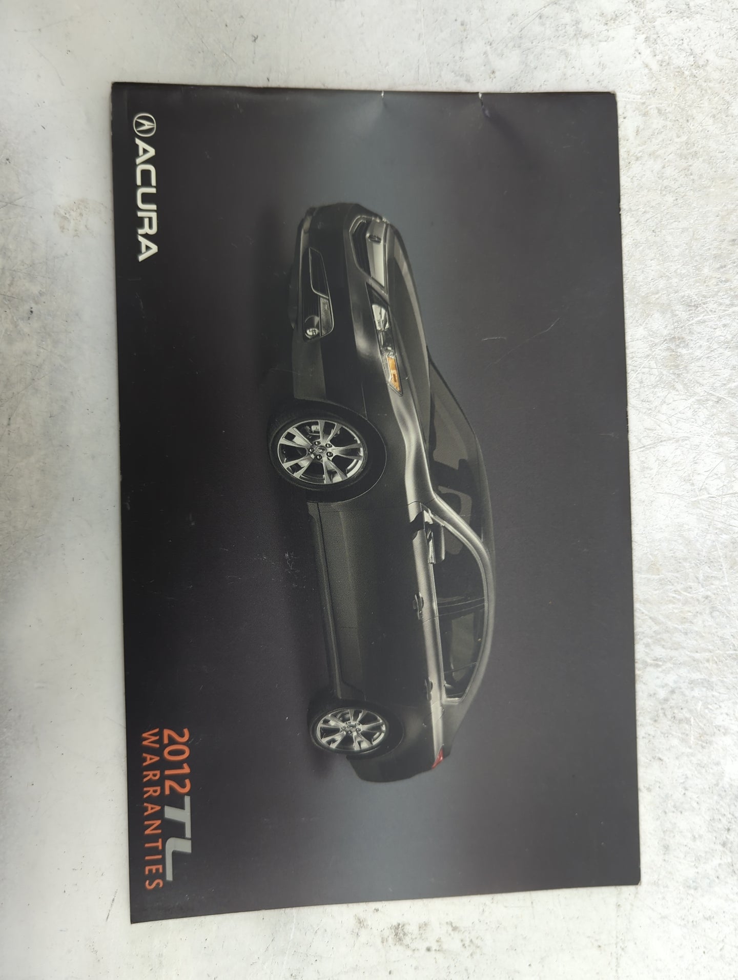 2012 Acura Tl Owners Manual Book Guide P/N:31TK4630 00X31-TK4-6300 OEM Used Auto Parts - Oemusedautoparts1.com