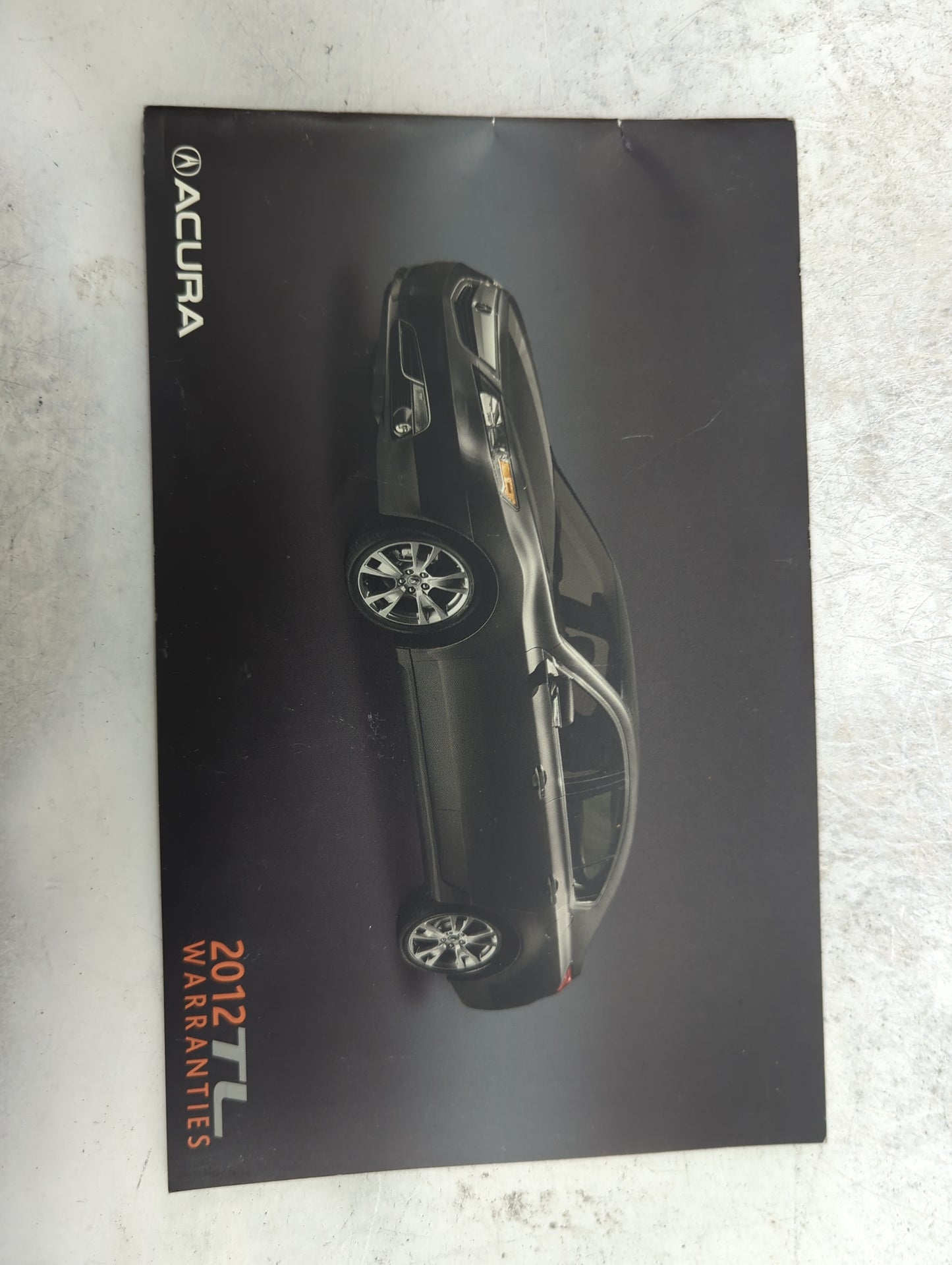 2012 Acura Tl Owners Manual Book Guide P/N:31TK4630 00X31-TK4-6300 OEM Used Auto Parts - Oemusedautoparts1.com
