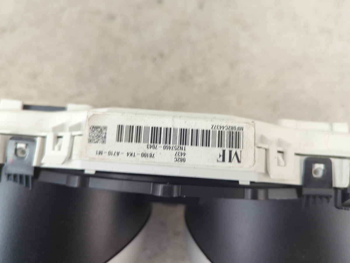 2012-2014 Acura Tl Instrument Cluster Speedometer Gauges P/N:78100-TK4-A710-M1 Miles: Fits Fits 2012 2013 2014 OEM Used Auto
