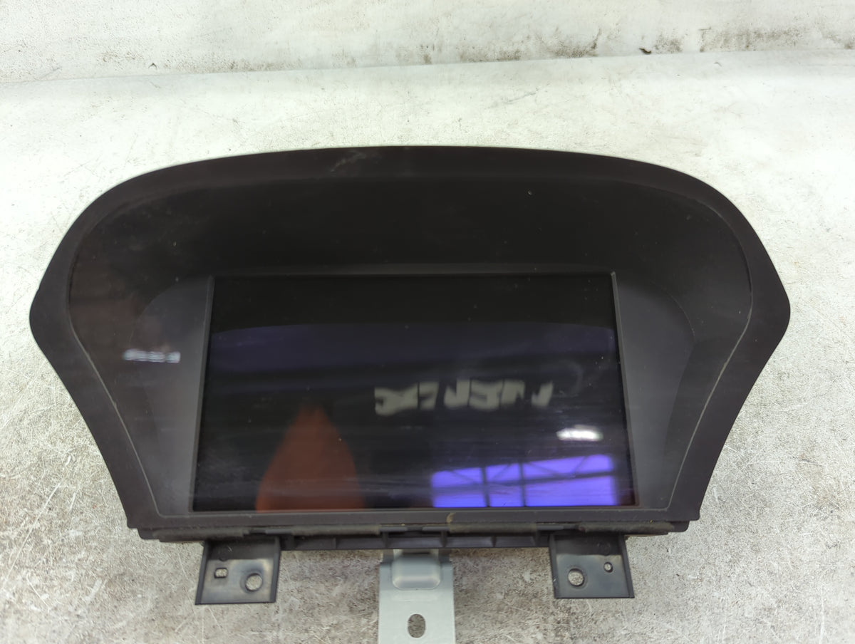 2012-2014 Acura Tl Information Radio Display Screen Black - Oemusedautoparts1.com