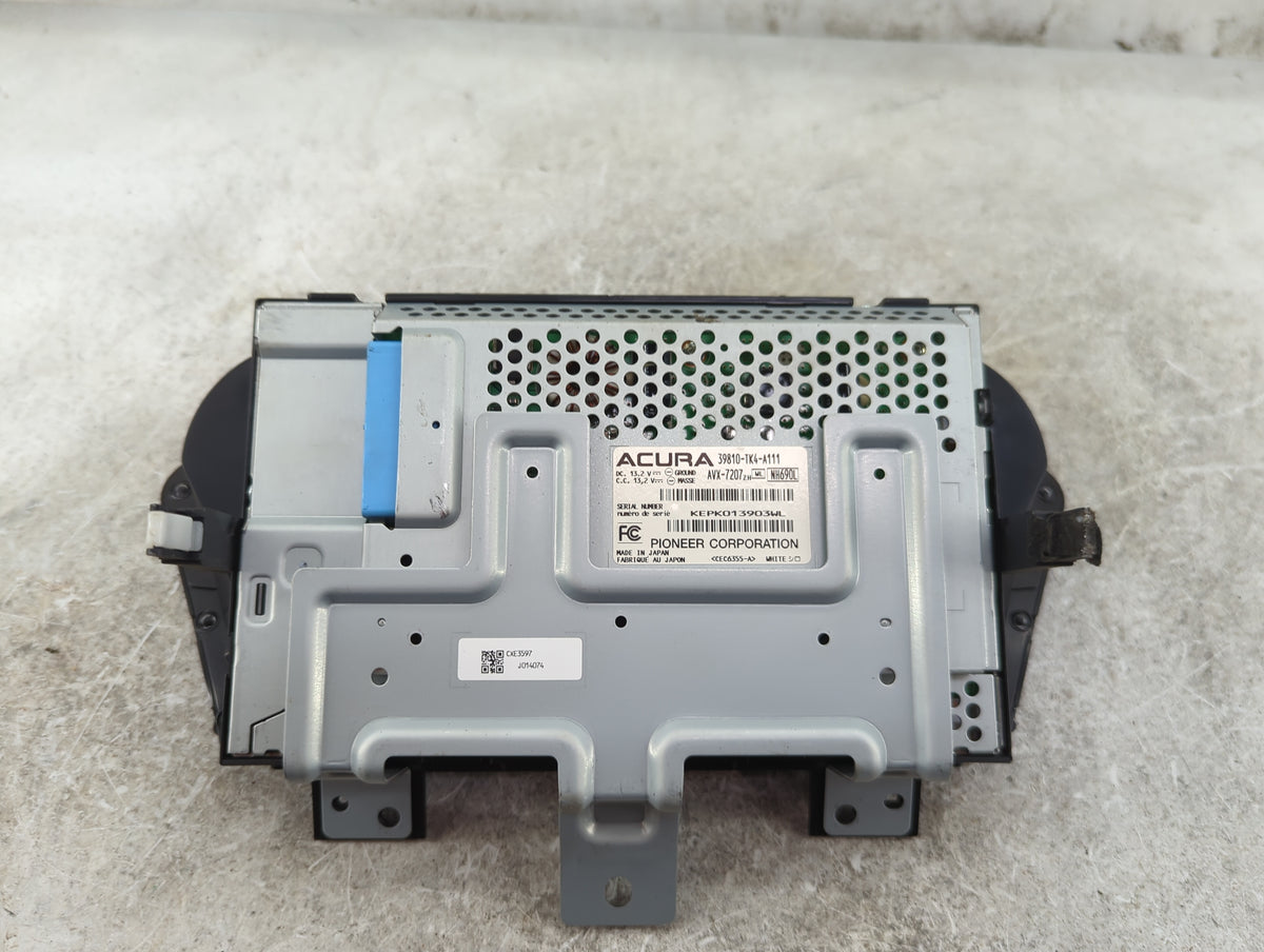 2012-2014 Acura Tl Information Radio Display Screen Black - Oemusedautoparts1.com