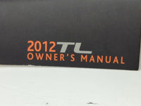 2012 Acura Tl Owners Manual Book Guide P/N:31TK4631 00X31-TK4-6310 OEM Used Auto Parts - Oemusedautoparts1.com