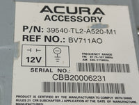 2011-2014 Acura Tsx Radio AM FM Cd Player Receiver Replacement P/N:39540-TL2-A520-M1 Fits Fits 2011 2012 2013 2014 OEM Used 