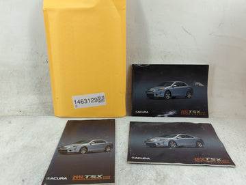 2012 Acura Tsx Owners Manual Book Guide P/N:31TL1630 00X31-TL1-6300 OEM Used Auto Parts - Oemusedautoparts1.com