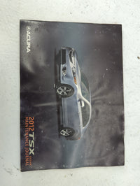 2012 Acura Tsx Owners Manual Book Guide P/N:31TL1630 00X31-TL1-6300 OEM Used Auto Parts - Oemusedautoparts1.com